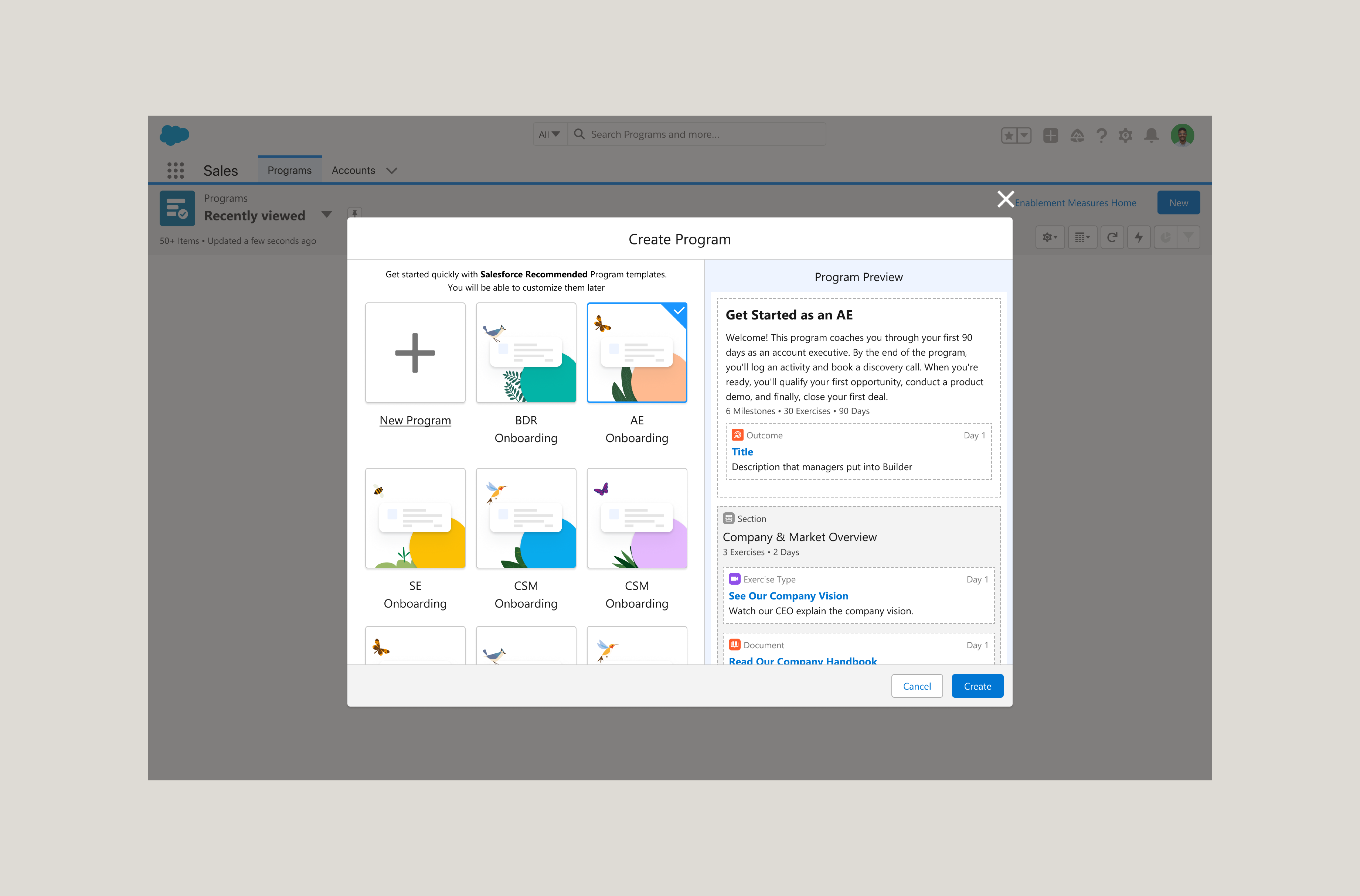 Salesforce Sales Enablement